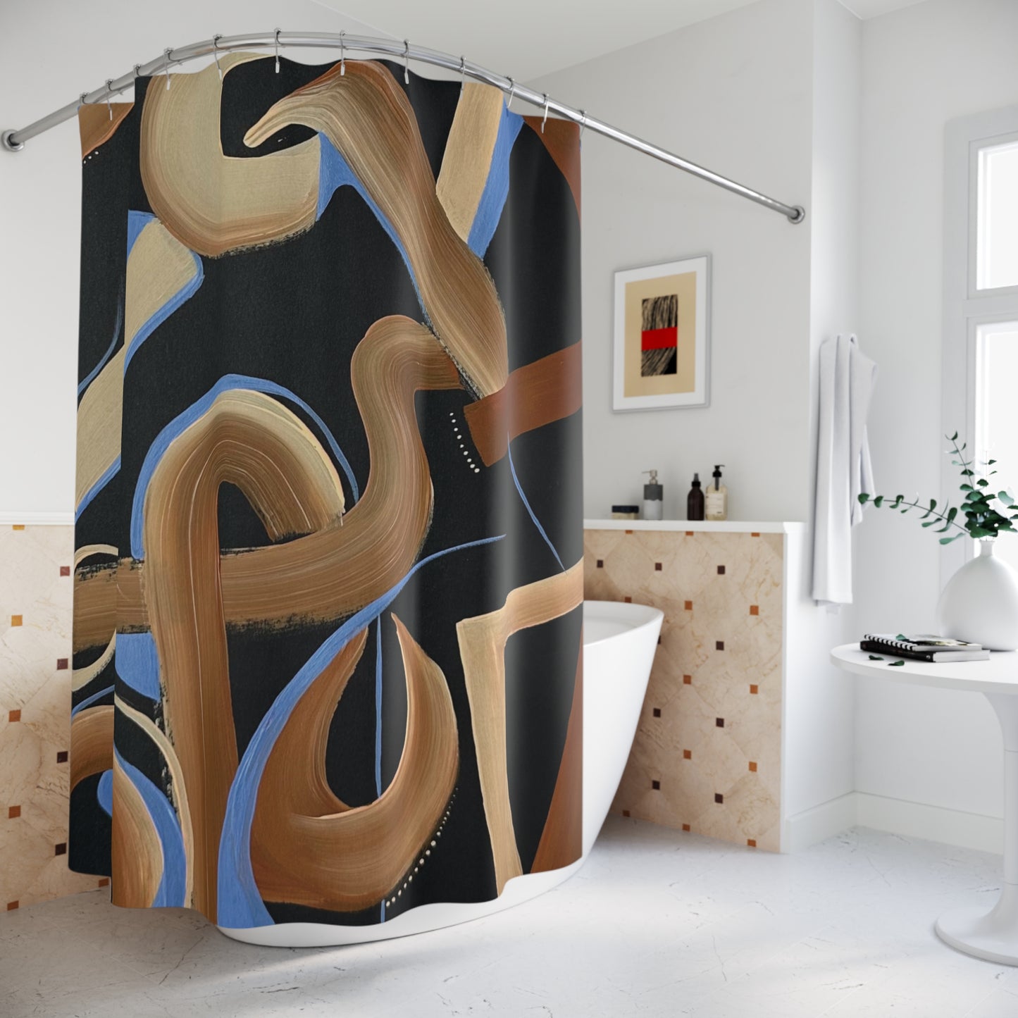 Abstract Art Shower Curtain
