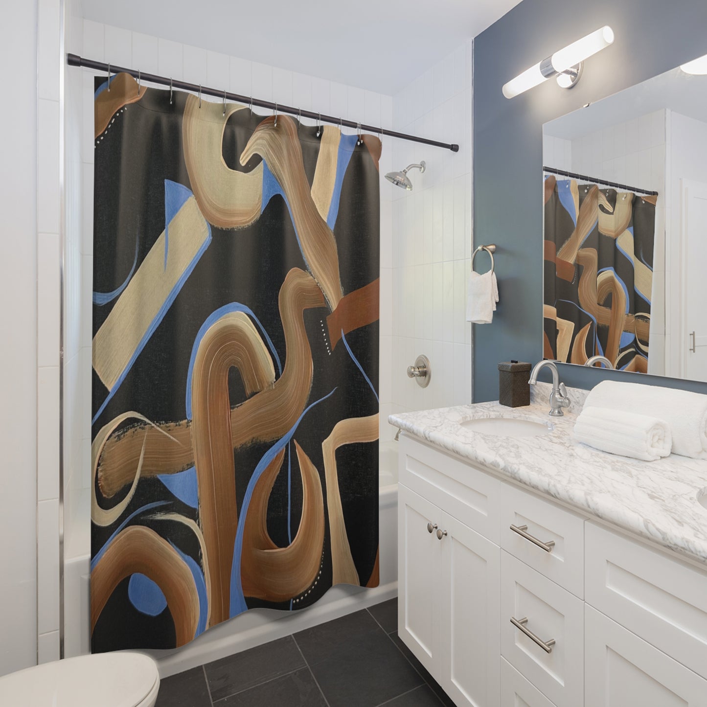 Abstract Art Shower Curtain