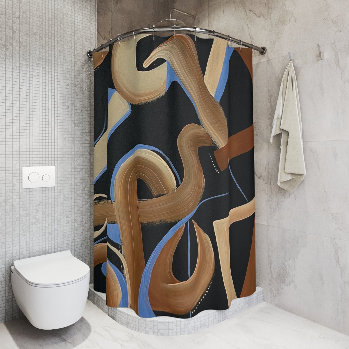 Abstract Art Shower Curtain
