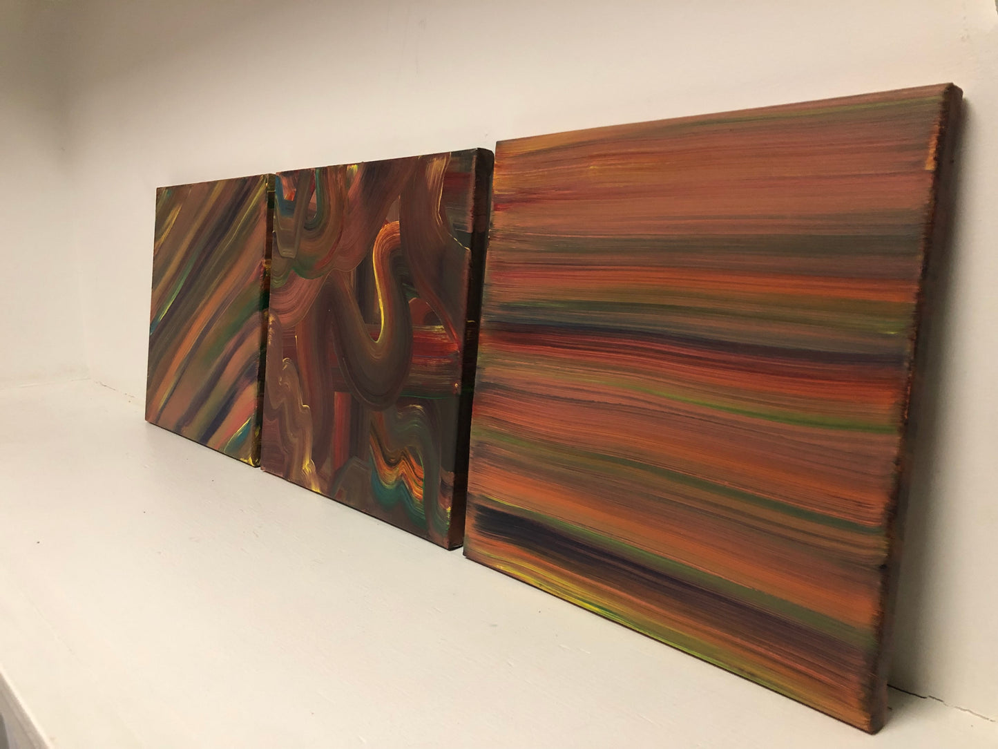 THE MIXIN | 12x12 | ABSTRACT PAINTING