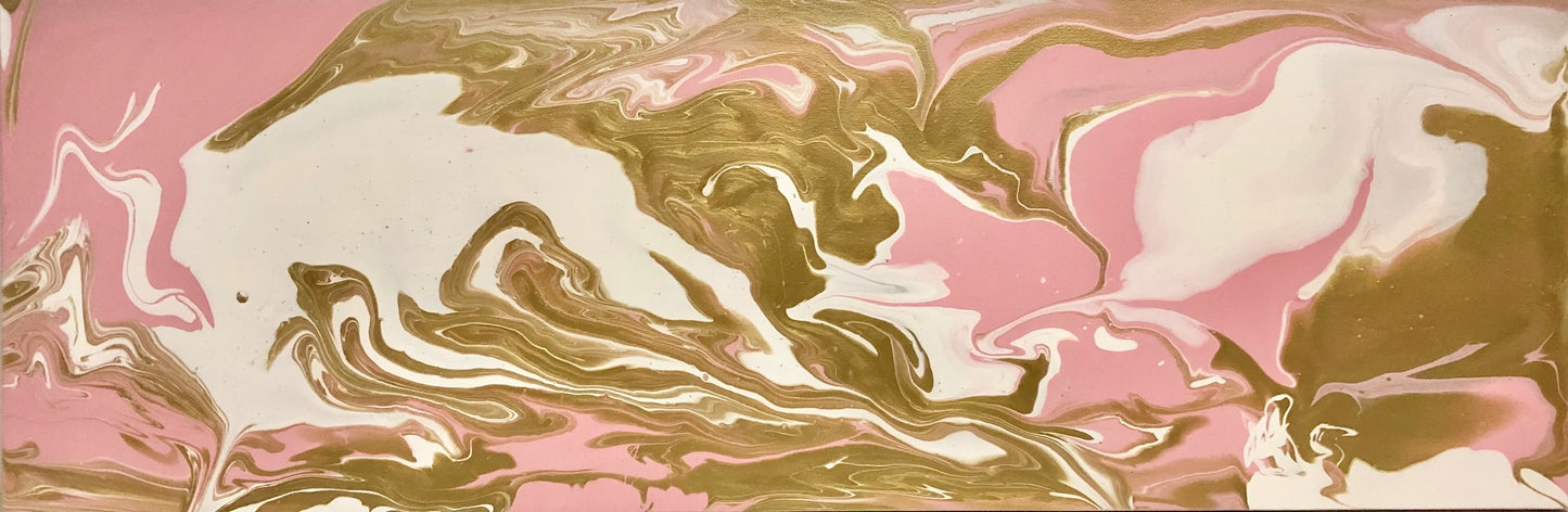 DE LUCHIE | 12X36-EACH | ABSTRACT POUR